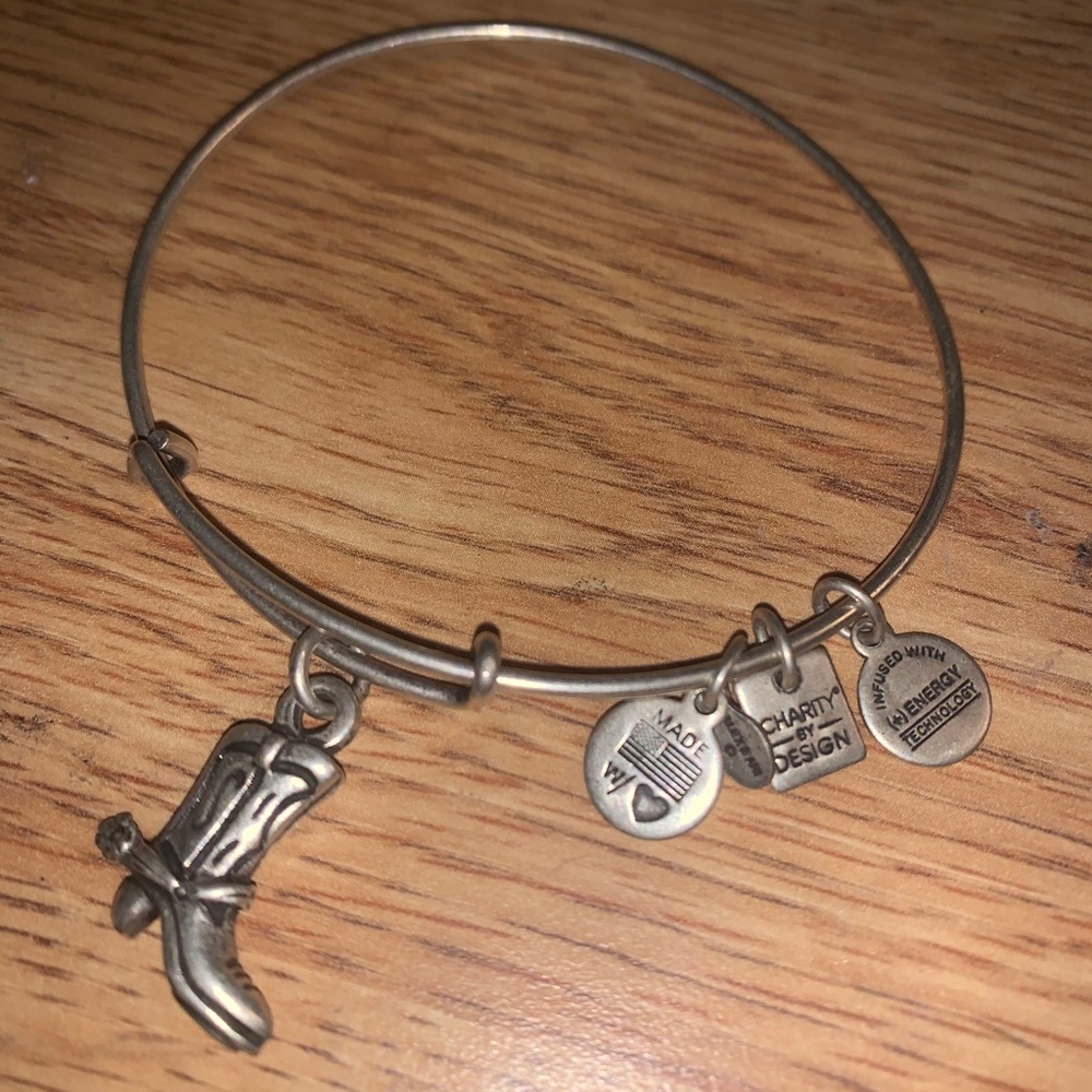 Alix and Ani Cowboy Boot Bangle Bracelet